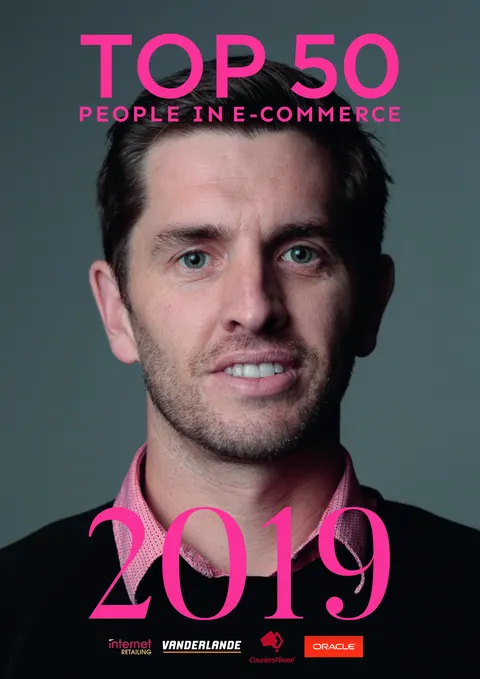 Inside Retail Top 50 People in E-Commerce 2019 personalised cover, Richard Kelsey