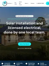 AES Solar & Electrical tablet
